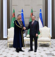 Фоторепортаж: Рабочий визит Президента Туркменистана в Узбекистан