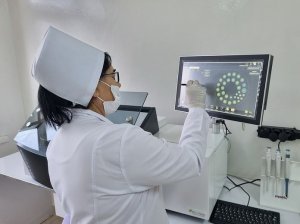 In the eastern region of Turkmenistan, 27 clinical laboratories are equipped with modern equipment