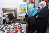 Türkmen-İran dekoratif ve uygulamalı sanatlar sergisinin açılışından fotoğraflar