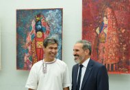 Personal exhibition of works by artists Yarmammedovs in Ashgabat