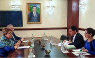 Фоторепортаж: Визит главы Россотрудничества Элеоноры Митрофановой в Туркменистан