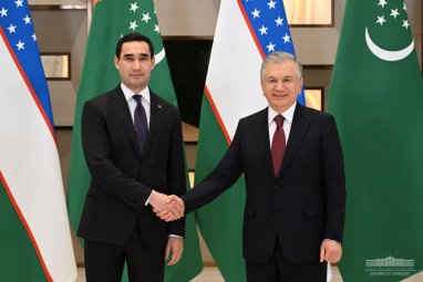 Президент Туркменистана встретился с главой Узбекистана в Ташкенте