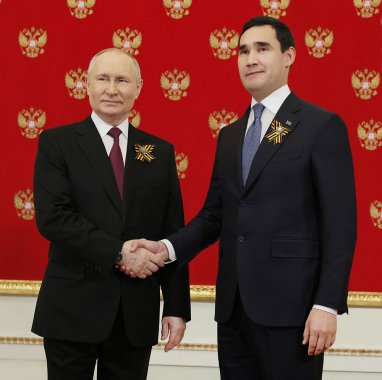 Serdar Berdimuhamedov met with Vladimir Putin