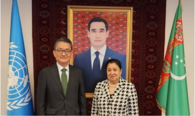 Постпред Туркменистана при ООН встретилась с замминистра МИД Республики Корея