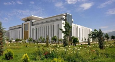 Daşoguz welaýat Adalat bölüminiň edara binasynyň düýbüni tutmak dabarasy boldy