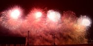 Photos of the festive concert and fireworks in honor of the Independence of Turkmenistan