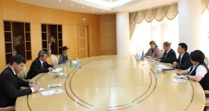 Türkmenistan bilen BMG-niň arasynda «Ýaşlar, parahatçylyk we howpsuzlyk» atly maksatnamanyň taslamasy ara alnyp maslahatlaşyldy