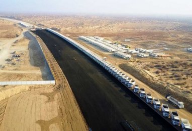 В Туркменистане реконструируют северную объездную автомагистраль Ашхабад – Геоктепе