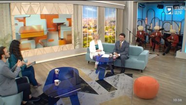 Народный артист Туркменистана Атаджан Бердыев выступил на армянском телевидении