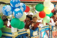 Фоторепортаж с мероприятий посвященных Международному дню защиты детей прошедших в парке «Ашхабад» 