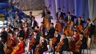Aşgabatdaky Mukamlar köşgünde brodweý sazlarynyň konserti geçirildi