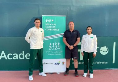 Turkmen tennis players took part in the ITF regional conference in Bahrain