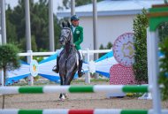 Show jumping competitions were held in Ashgabat
