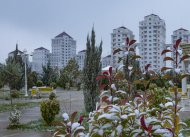 Winter continues in Ashgabat