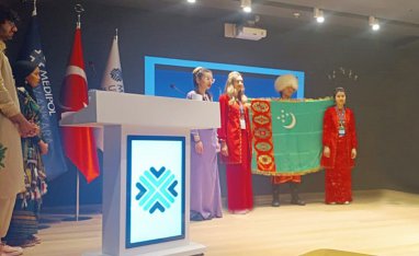 Turkmen students presented national culture at the youth festival in Turkey