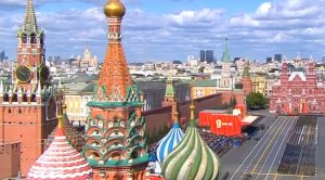 President of Turkmenistan takes part in the Victory Parade in Moscow