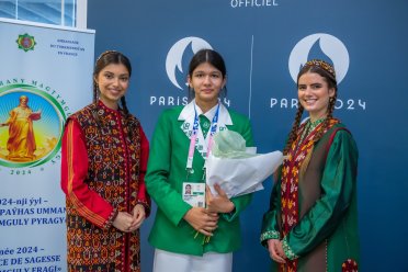 Türkmen sporcuların 2024 Paris Olimpiyatları'ndaki günün programı