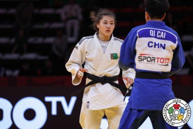 Judoka from Turkmenistan wins bronze medal at Grand Slam in Antalya