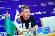 Photo report: Press conference of the national teams of Turkmenistan and Korea before the qualifying match of the 2022 FIFA World Cup