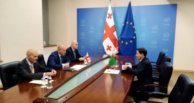 Новый посол Туркменистана в Грузии вручил копии верительных грамот