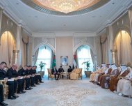 Официальный визит Президента Сердара Бердымухамедова в Объединённые Арабские Эмираты