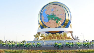 Türkmenistanda Bütindünýä welosiped güni bellenilýär