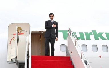 The President of Turkmenistan left for Hungary on a working visit