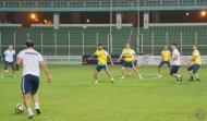 Последняя тренировка сборной Туркменистана перед отборочным матчем ЧМ-2018 с командой Индии
