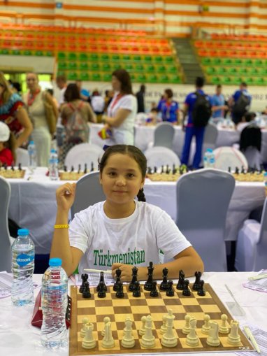 Туркменские шахматисты принимают участие в чемпионат мира среди юниоров в Египте