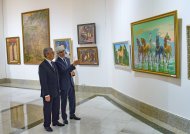 В музее изобразительных искусств Ашхабада открылась выставка туркменских художников