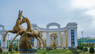 ИП «Ровшен» осуществит реконструкцию скаковой дорожки Дашогузского конноспортивного комплекса