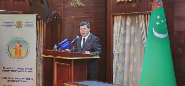 Посольство Туркменистана провело в Ташкенте брифинг, посвященный итогам 2023 года