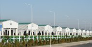 Fotoreportaž: Aşgabatda sebitiň iri logistika merkezi açyldy