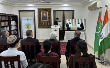 The presentation of the book by the President of Turkmenistan “Youth is the support of the Motherland” took place in India