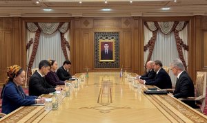 Türkmenistan ve Rusya, parlamentolar arası işbirliğinin derinleştirilmesiyle ilgili konuları görüştü