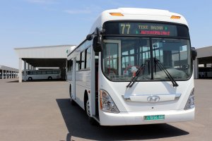 В Ашхабаде запущен новый автобусный маршрут №72 «Автокомбинат – Автовокзал»