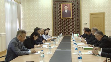 Китайская делегация встретилась с лидерами партий Туркменистана 