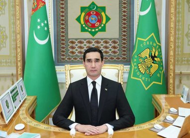 The President of Turkmenistan had a telephone conversation with his colleague from Iran