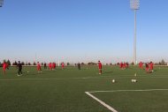 Photo report: DPR Korea football team training in Ashgabat