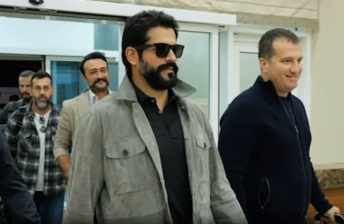 Turkish actor Burak Ozcivit arrived in Turkmenistan