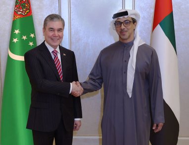 Gurbanguly Berdimuhamedov discussed issues of enhancing partnership in the fuel and energy industry in the UAE