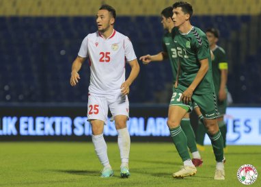 Четыре футболиста дебютировали за сборную Туркменистана в матче с Таджикистаном