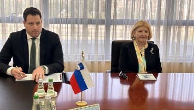 Новый посол Словении вручила копии верительных грамот в МИД Туркменистана