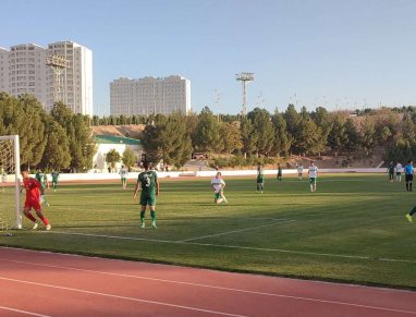 Нападающий «Аркадага» Аннадурдыев прокомментировал победу над «Ахалом» в матче чемпионата Туркменистана по футболу