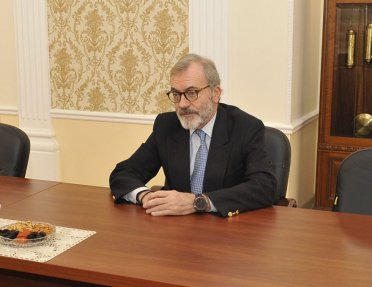 A meeting was held in Moscow with the new Ambassador of Spain to Turkmenistan