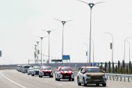 The second part of the Ashgabat-Turkmenabat high-speed highway opened in Turkmenistan