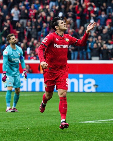 Serdar Azmun's goal helped Bayer beat Eintracht