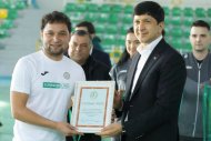 Фоторепортаж: «Денизчи» — победитель чемпионата Туркменистана по футзалу-2021