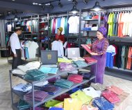 Photoreport: New textile malls opened in Ashgabat