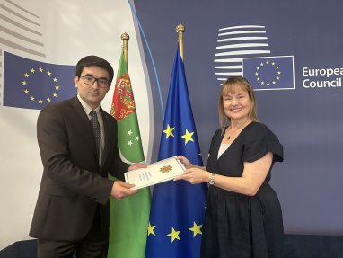 Turkmenistan officially notified the EU of ratification of the Protocol